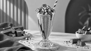 Kitkat Ice Cream Shake