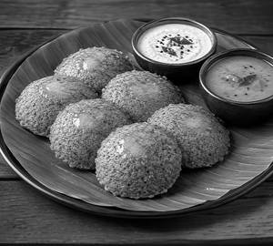 Ragi Ghee Chitti Idli [12 Pieces]