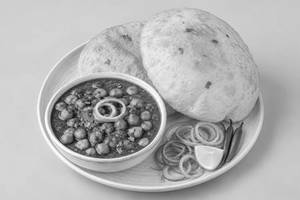 Chole Bhature [2 bhature]