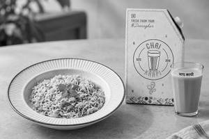 Kadak Chai (250 Ml) With Desi Veggie Maggie