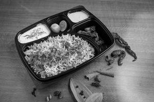 Prawns Biryani + 3 Pcs Tandoori Prawns & Raita