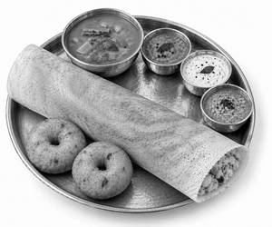 1 Masala Dosa + 2 Vada