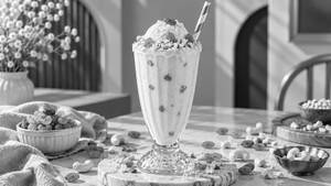 Kaju Kishmish Ice Cream Shake