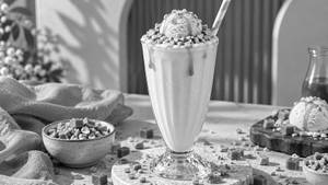 Butterscotch Ice Cream Shake