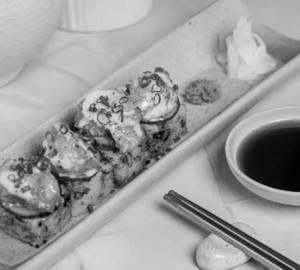 Truffle Rock Shrimp Roll