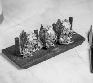 Chicken Ghost Chili Nori Tacos