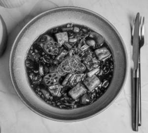 Wok Tossed Paneer & Lotus Stem
