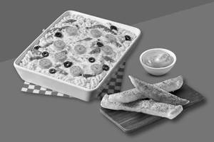 3in1 Combo : Classic White Sauce Pasta Non Veg