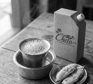 Mini Coffee Flask & 2 Pazhampori