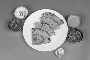 Aloo Palak Paratha