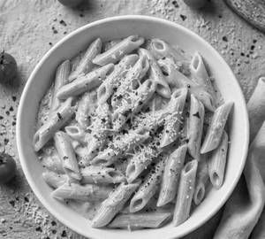Pink sauce pasta