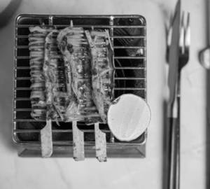 Spicy Miso Paneer Skewers