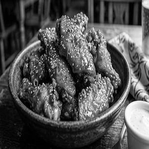 Hot Glazed Chicken Wings