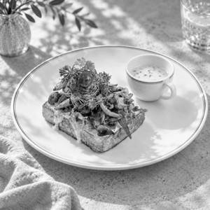 Mushrooms & Truffle Tartine