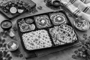 Paneer Naan Thali