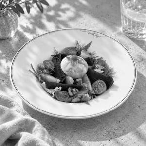 Roasted Beetroot Salad with Burrata & Walnuts