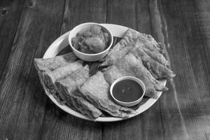 Double Egg Moglai Paratha