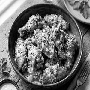 Creamy Chicken Wings