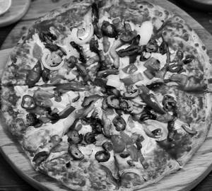 Veg spectacle pizza