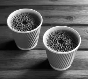 Classic Strong Coffee (Hot) (Pack Of 2 Glass)