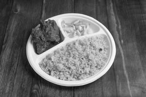 Basonti Polau + Chicken Kosha(2pc)