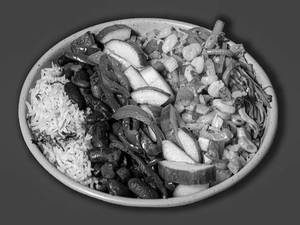 Fajita Veggies Rice Bowl(mini)