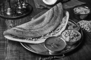 Onion Ghee Podi Dosa