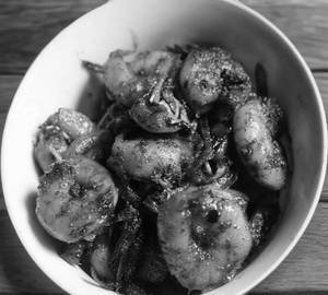 Pepper Prawns Dry
