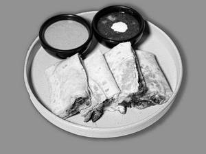 Desi Mex Chicken Quesadilla