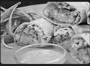 BBQ Chicken Roll