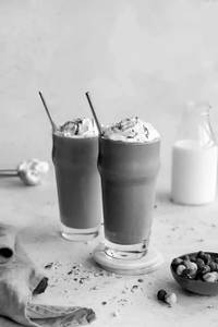 Nutella Almond Frappe