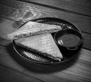 Cheese Corn Melt Sandwich