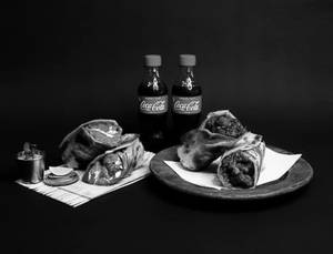 Butter Chicken Roll + Chilli Chicken Roll + 2 Coke (250 Ml)