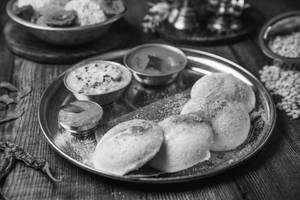 Ghee Podi Idli