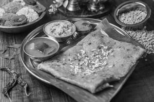 Rava Cheese Masala Dosa