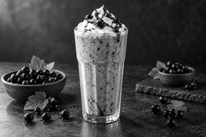 Black Currant Milk Shake
