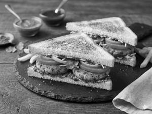 Aloo Tikki Sandwich