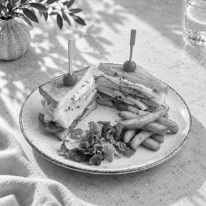 Veg Club Sandwich