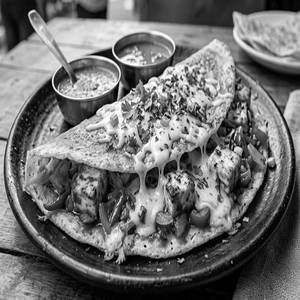 Paneer Chilly Cheese Dosa