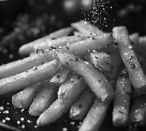 Salted French fries