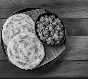2 Parotta With Gobi Manchurian 250ml
