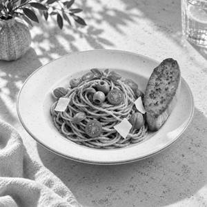 Spaghetti Pesto Pasta