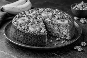 Banana Walnut Cake