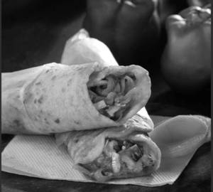 Chilli Paneer Roll