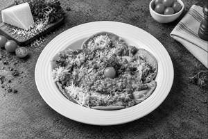 Ravioli With Chicken Bolognese
