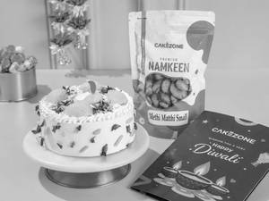 Diwali Rasmalai & Namkeen Celebration Combo