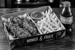 Evening Snack Box (wings + Fries + Coke)