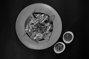 Thai Guacamole With Purple Nachos(chef Special)-(new)