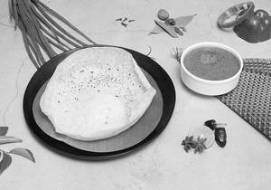 Appam & Fish Curry Combo