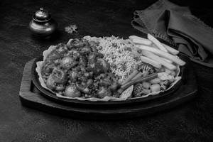Chilly Mushroom Sizzler